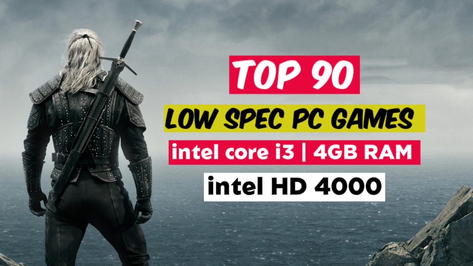 Top 90 Games for Low SPEC PC! Play with Intel Core i3 & 4GB RAM